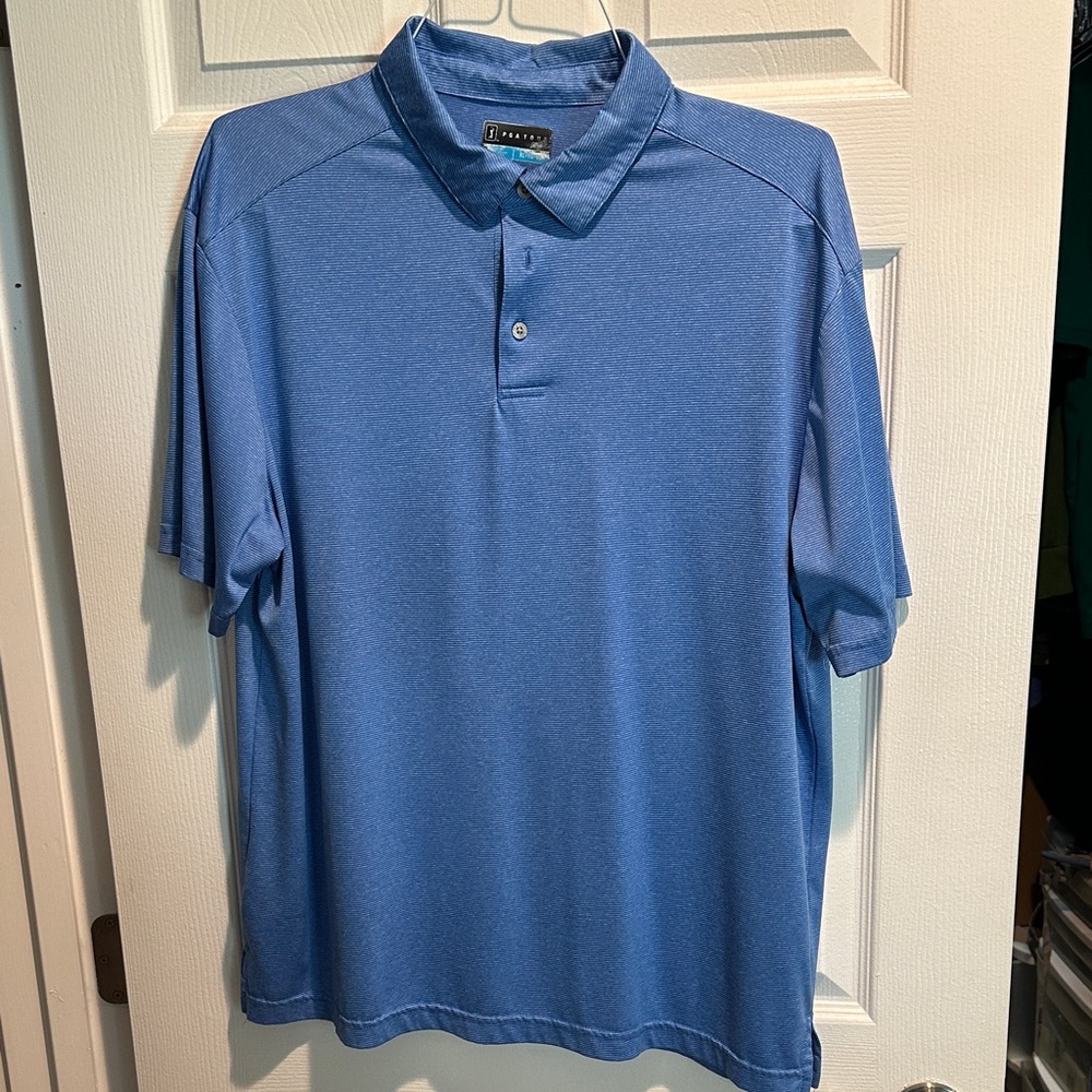 PGA Tour Blue XL Polo Shirt
